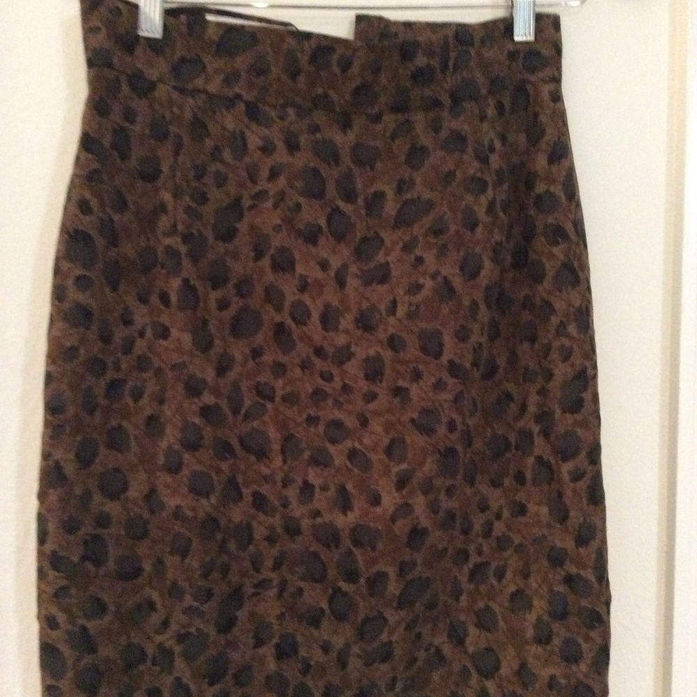 Isabelle Ardee animal print skirt